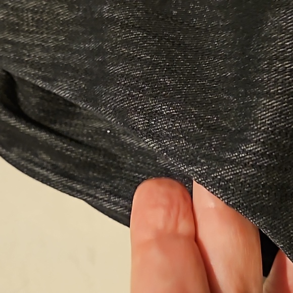 Denim Drawstring Women's Shorts - Picture 7 of 8